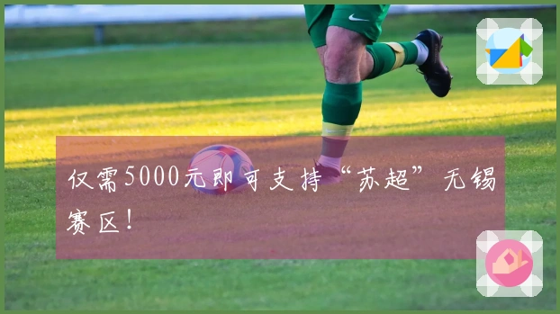 仅需5000元即可支持“苏超”无锡赛区！